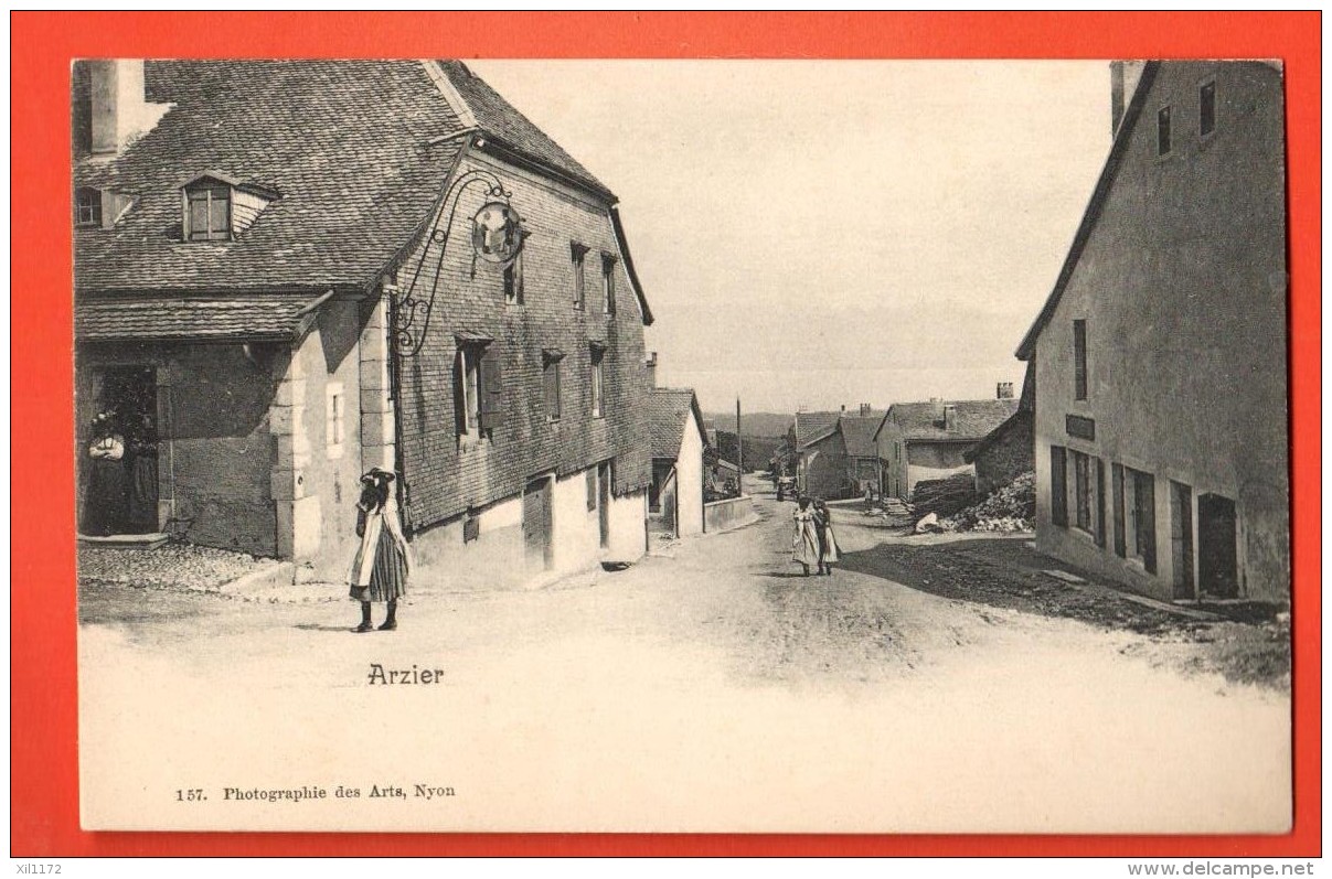 PRA-04 Arzier, Auberge, ANIME, Précurseur, Non Circulé - Arzier-Le Muids