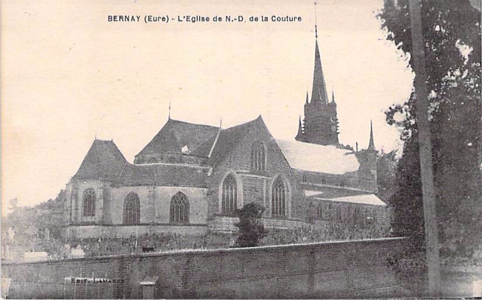 BERNAY - Eglise De N.D. De La Couture - Sonstige & Ohne Zuordnung