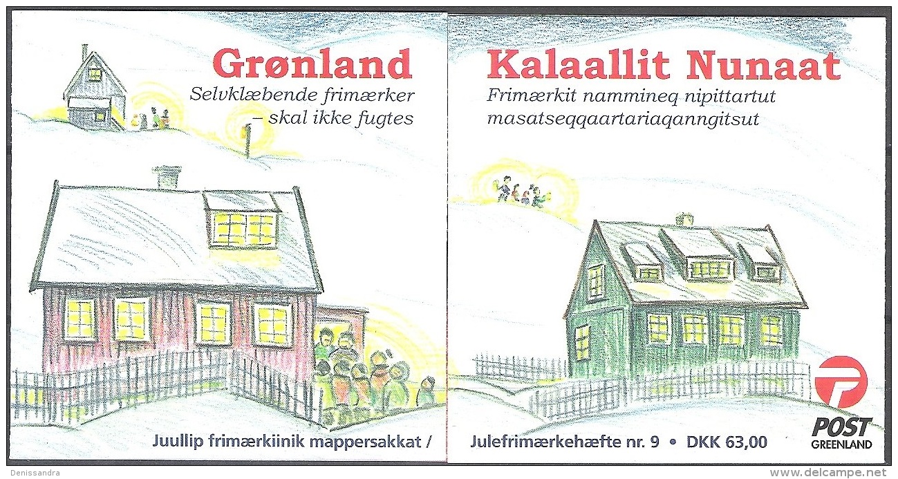 Groenland 2004 Michel Carnet 429 - 430 Neuf ** Cote (2013) 22.00 Euro Noël - Booklets