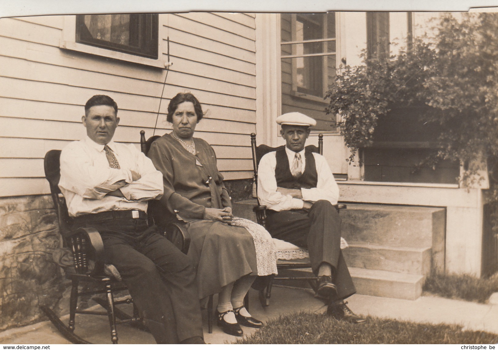 Old Photograph Of Belgian Immigrants In Lowell, Massachusetts (pk31389) - Autres & Non Classés