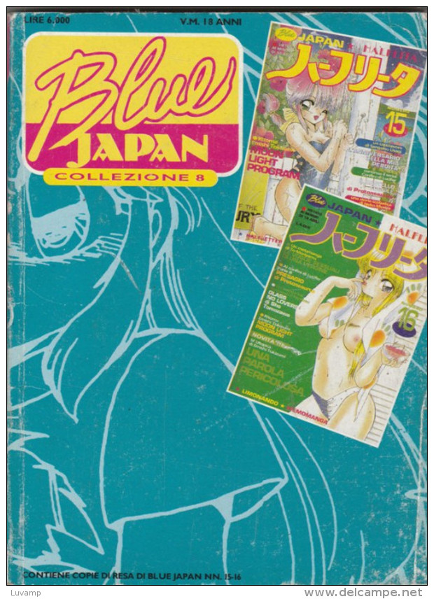 BLUE JAPAN -Collezione 8 - Resa Nri 15+16   (231110) - Manga