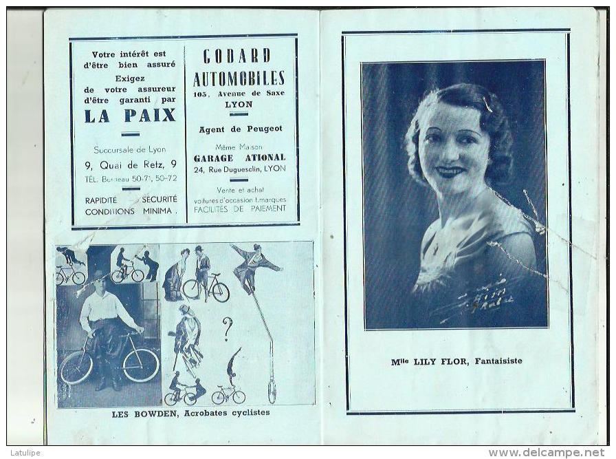 LYON _GYMNASTE  S A G _XVIe Grand Gala Gymnique FRANCO_SUISSE _10 CHAMPIONS SELECTIONNE_Le 22 Janvier1939