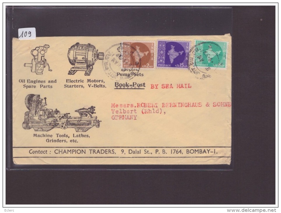 INDIA - LETTRE POUR L'ALLEMAGNE - TB - Covers & Documents