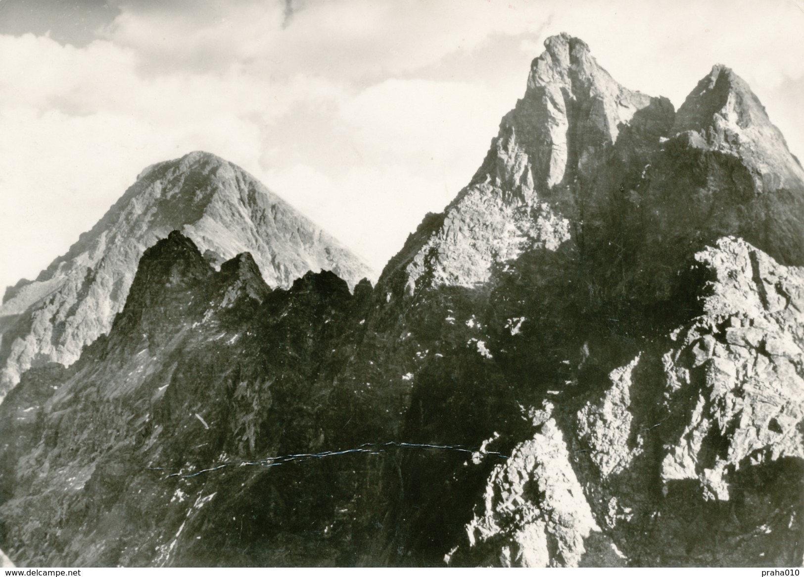 L1691 - Czechoslovakia (1958) Vysoke Tatry - T. Lomnica (postcard: High Tatra Mountains) 30 H (stamp: Bruxelles 1958) - 1958 – Brüssel (Belgien)