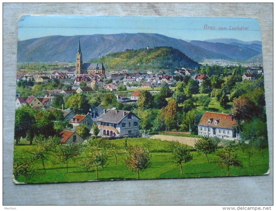 D143449  Austria Steiermark  - Graz   Blick Vom Lustbühel Auf Den Ort - St. Radegund