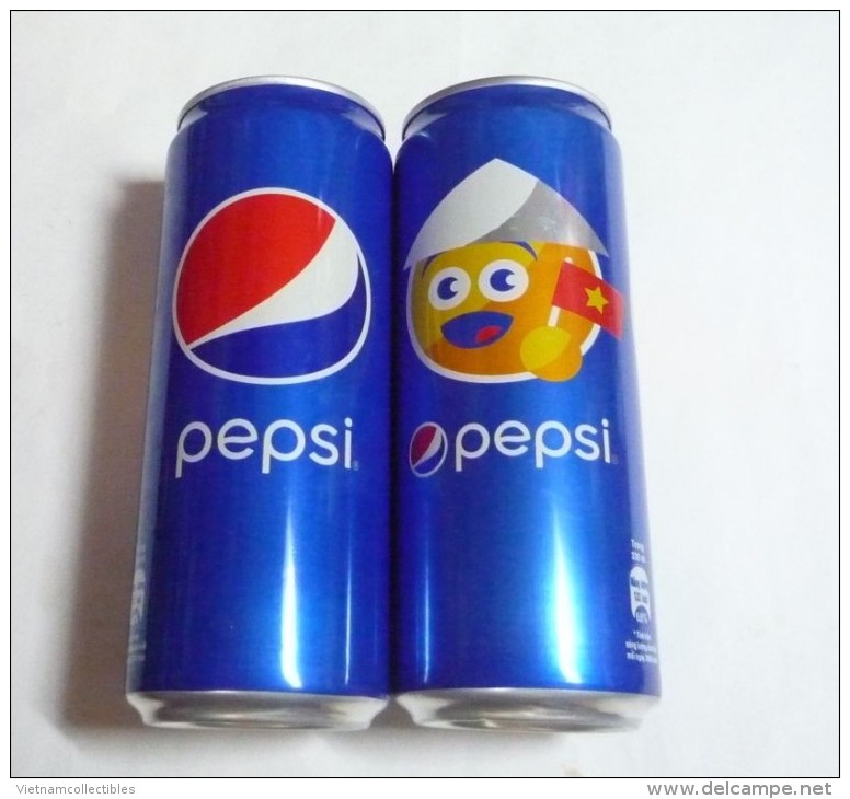 Vietnam Viet Nam Pepsi 330ml SLIM Can / Opened By 2 Holes - Cannettes