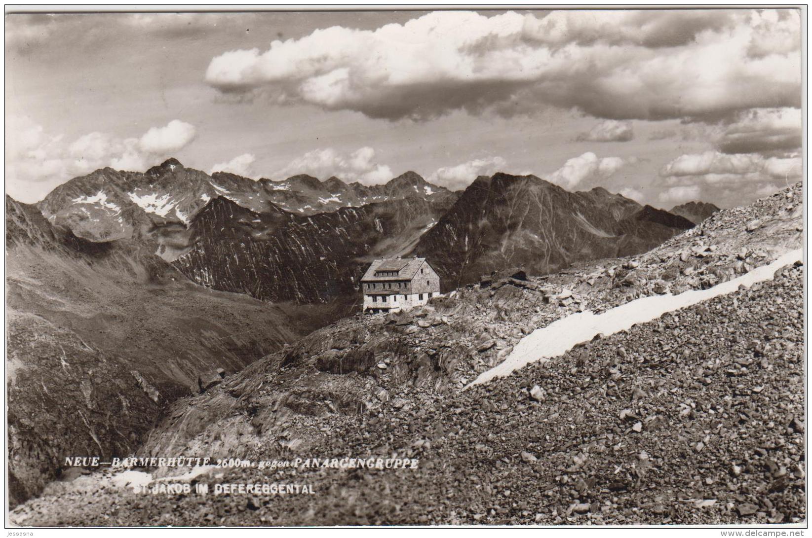AK  - Tirol - Neue Barmerhütte In St. Jakob Im  Defereggental - 1969 - Defereggental
