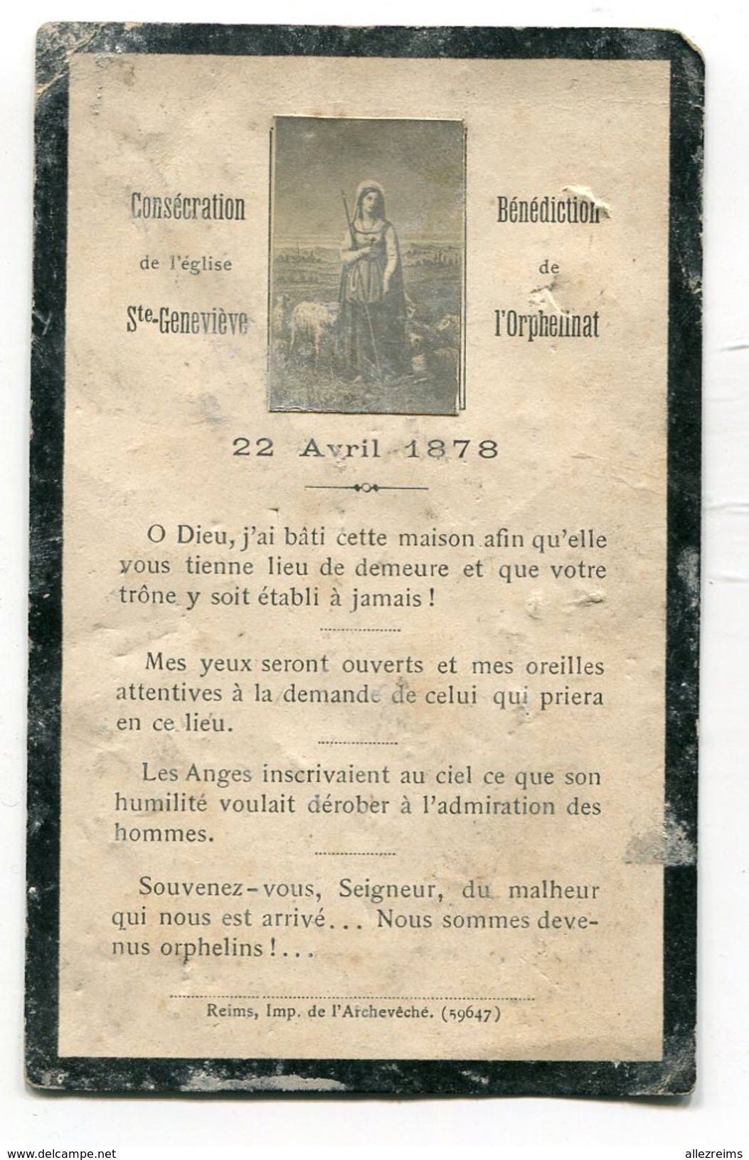 Avis De Décès : Mme Eugène   ROEDERER  Décès Le 6 Février 1897    VOIR DESCRIPTIF  §§§§§§ - Esquela