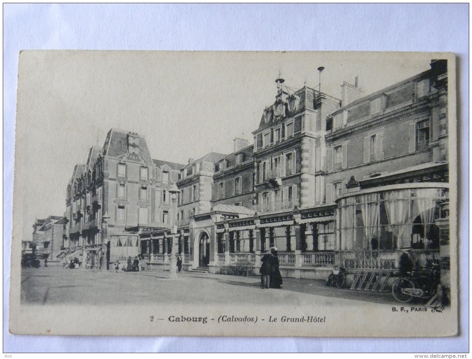 14 - CABOURG - Le Grand Hotel - Publicité KUB - Cabourg