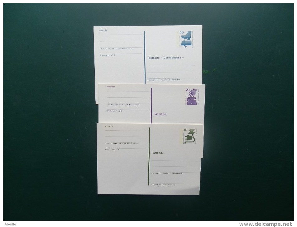 BAK3/LOT51   3 CP  XX   BERLIN - Postcards - Mint