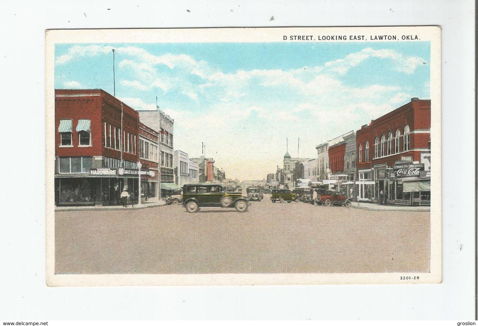 D STREET LOOKING EAST LAWTON OKLAHOMA 3201.29 - Other & Unclassified