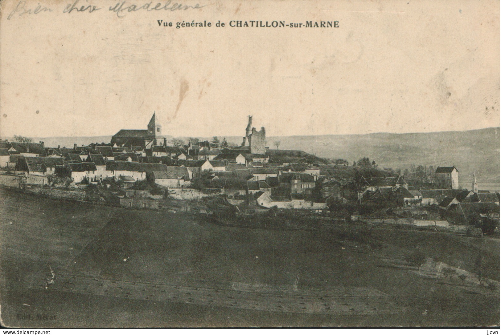 Chatillon Sur Marne - Vue Générale - Châtillon-sur-Marne