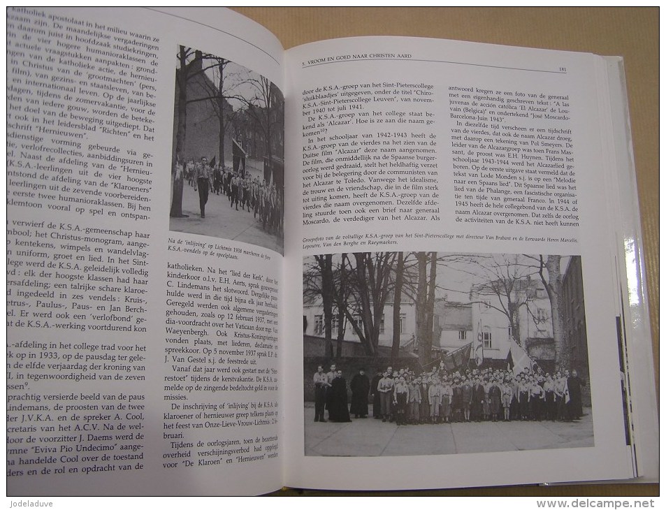 ALS DEZE MUREN KONDEN SPEKEN 100 Jaar Sint Pieterscollège Leuven Régionaal Régionalisme Louvain Collège Saint Pierre