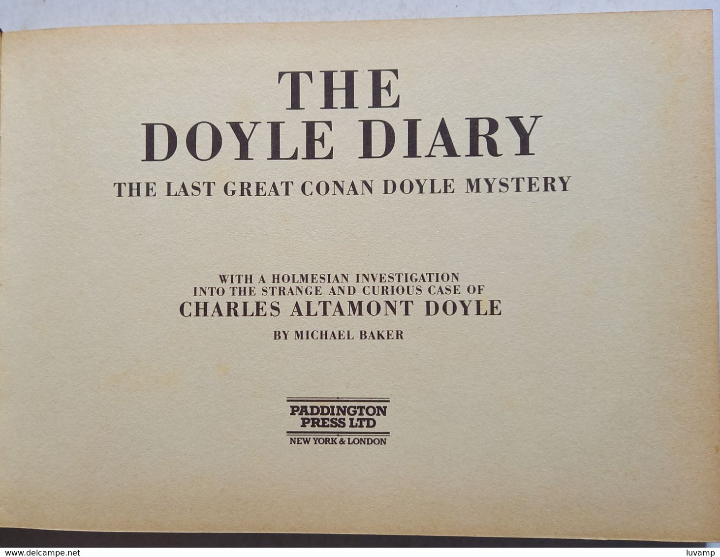 THE DOYLE  DIARY -  EDIZIONE 1978 ( CART 77) - Geïllustreerde Boeken