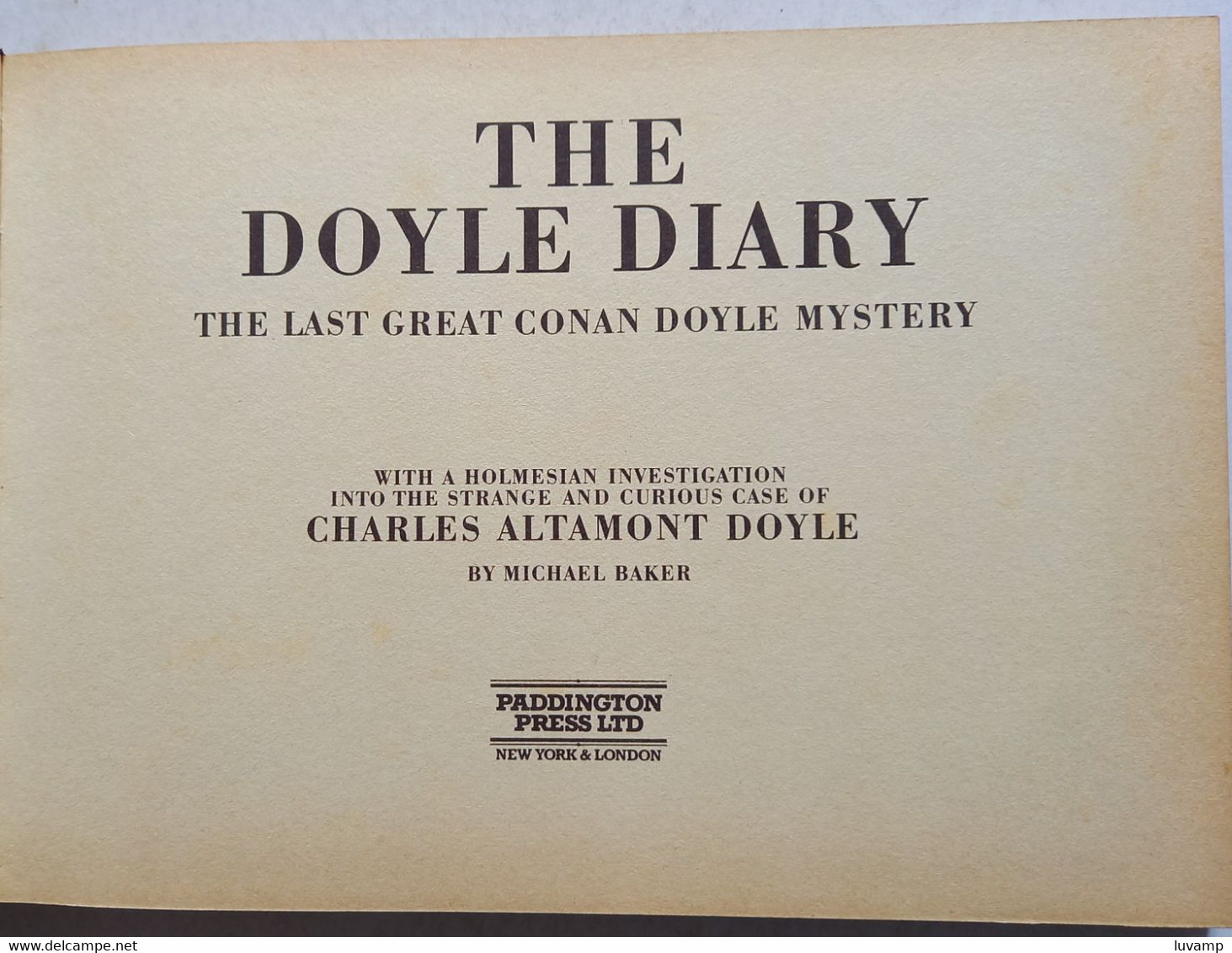 THE DOYLE  DIARY -  EDIZIONE 1978 ( CART 77) - Bilderbücher