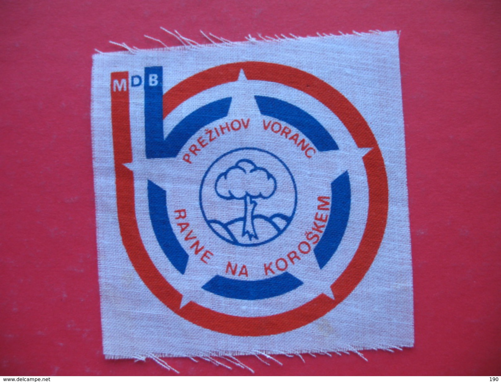 Textile Patch:MDB PREZIHOV VORANC,RAVNE NA KOROSKEM - Patches