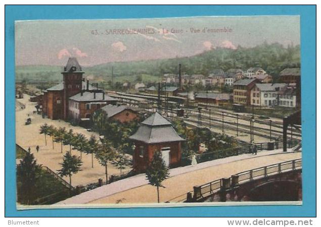 CPA 43 - Chemin De Fer La Gare De SARREGUEMINES 57 - Sarreguemines