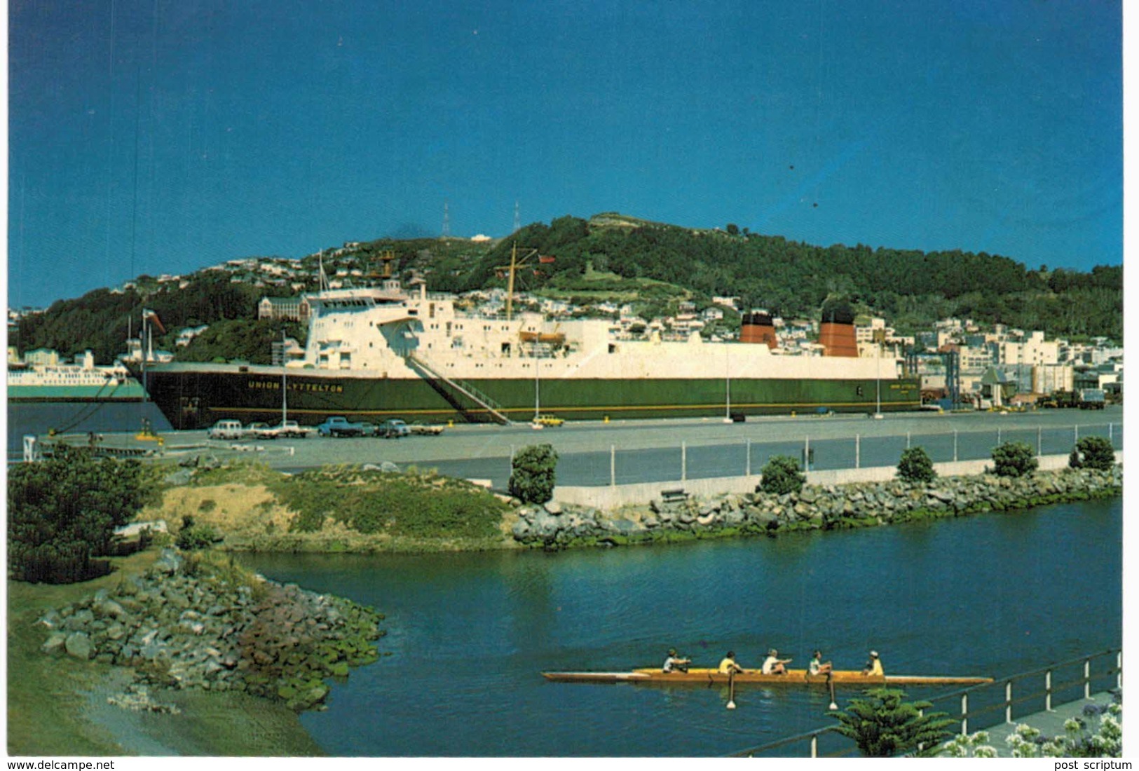 Thème - Bateau - Paquebot Union Lyttelton - Wellington Waterfront - Nouvelle Zélande - Paquebots