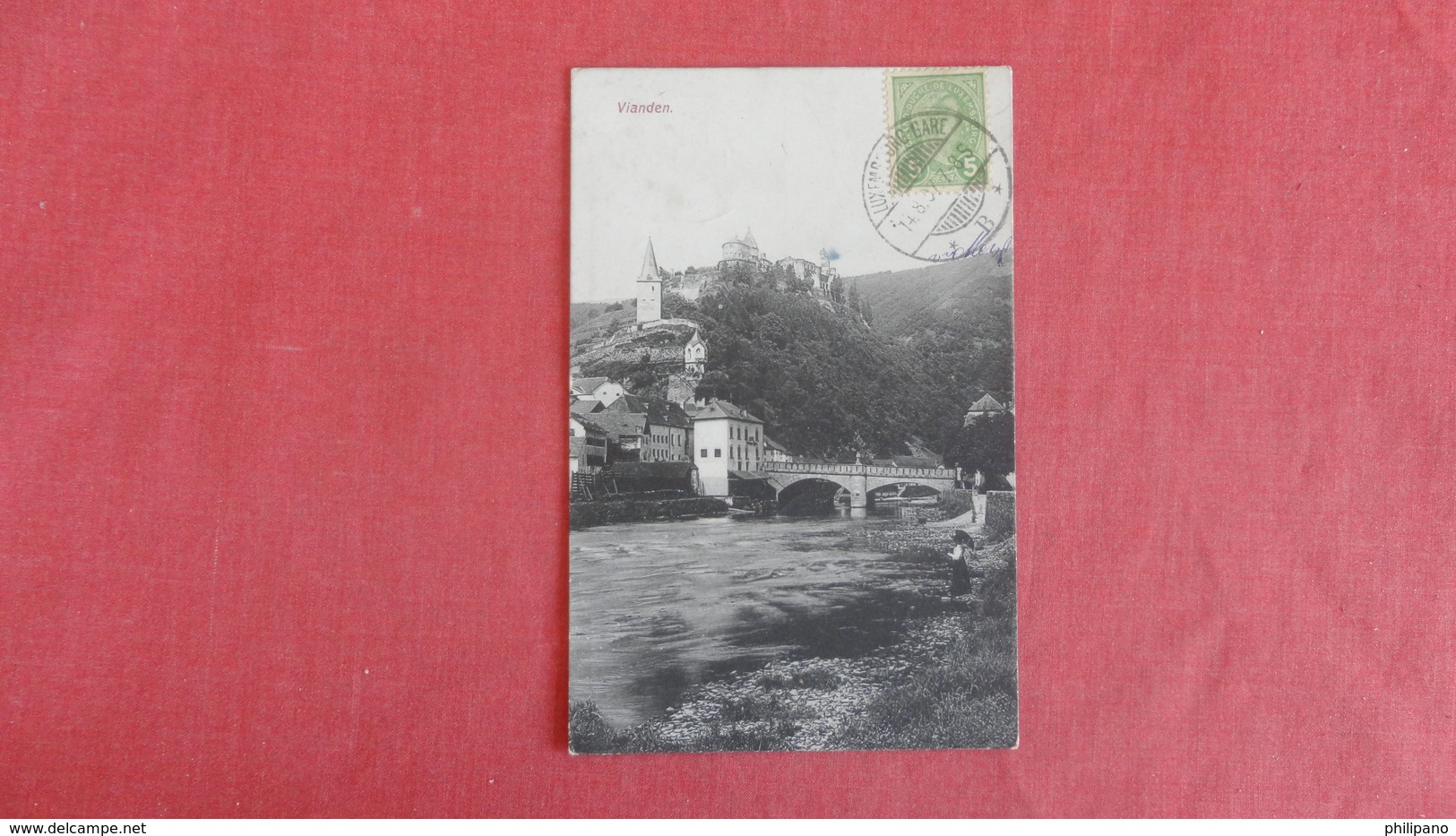 Luxembourg > Vianden--  Has Stamp & Cancel   =ref 2406 - Vianden