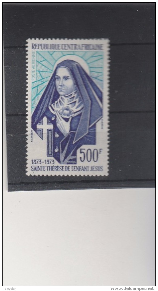 Republique Centrafricaine Yvert PA 129 ** Ste Thérèse De L'enfant Jésus - Centrafricaine (République)