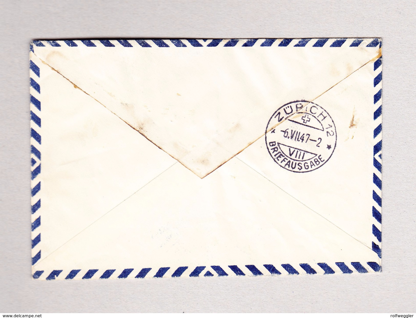 Frankreich Indochina SAIGON 1.7.1947 Luftpost R-Brief Nach Zürich - Poste Aérienne