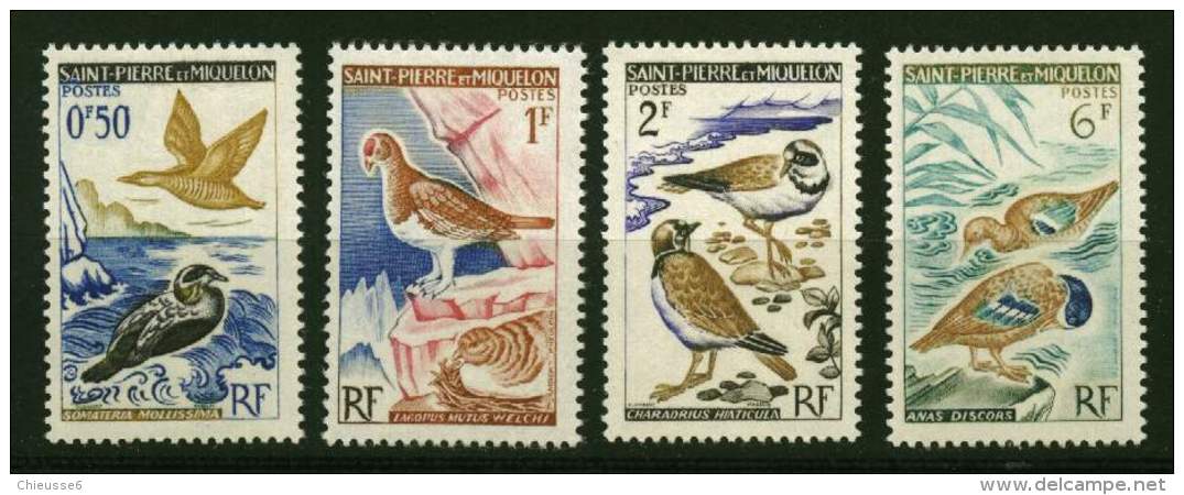 St Pierre Et Miquelon* N° 364 à 367 - Oiseaux - Used Stamps