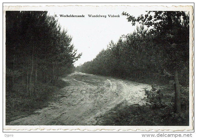 WECHELDERZANDE Wandelweg Visbeek - Lille