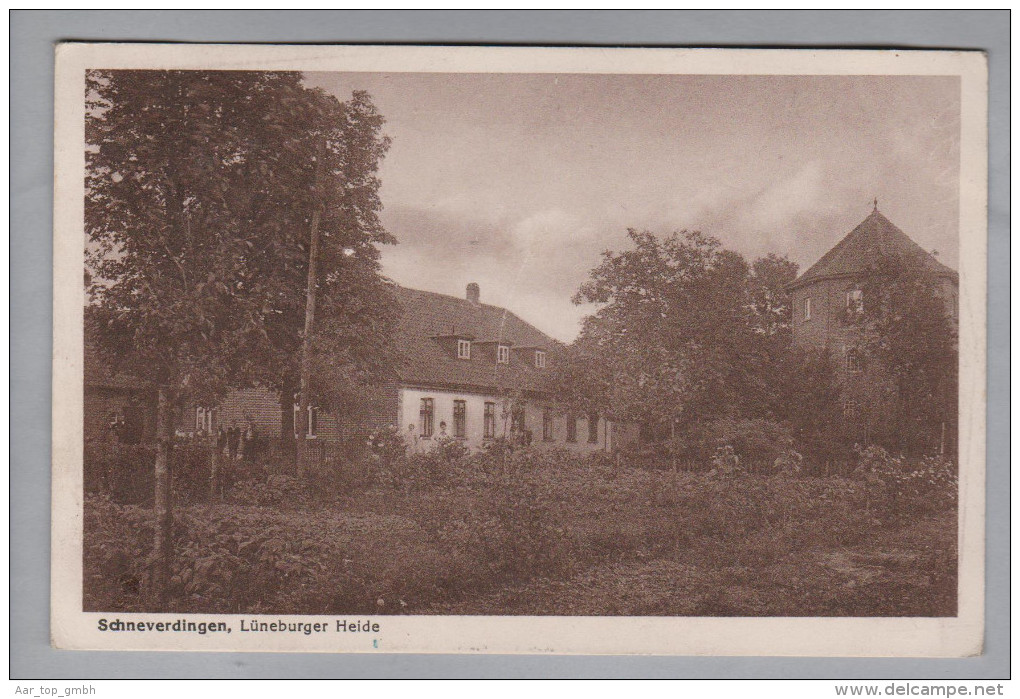 AK DE NS Schneverdingen 1941-07-04 Foto Herberge Zur Heimat Hospiz Jugendherberge - Schneverdingen