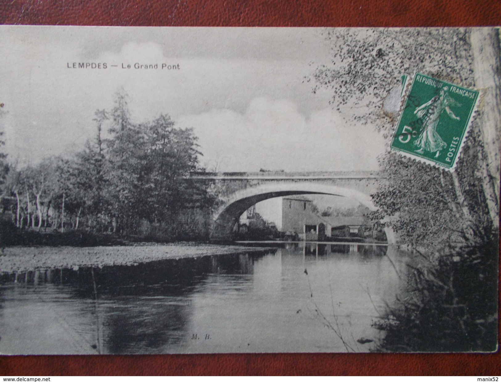 63 - LEMPDES - Le Grand Pont. - Lempdes