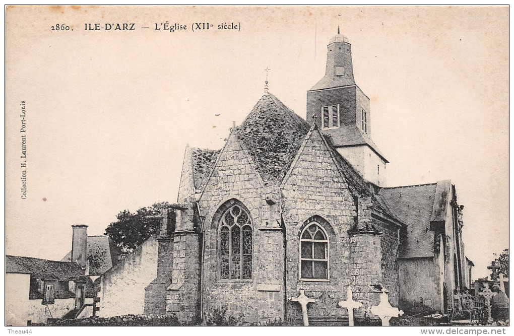 ¤¤   -  2860   -   ILE-D´ARZ   -  L'Eglise  -  ¤¤ - Ile D'Arz