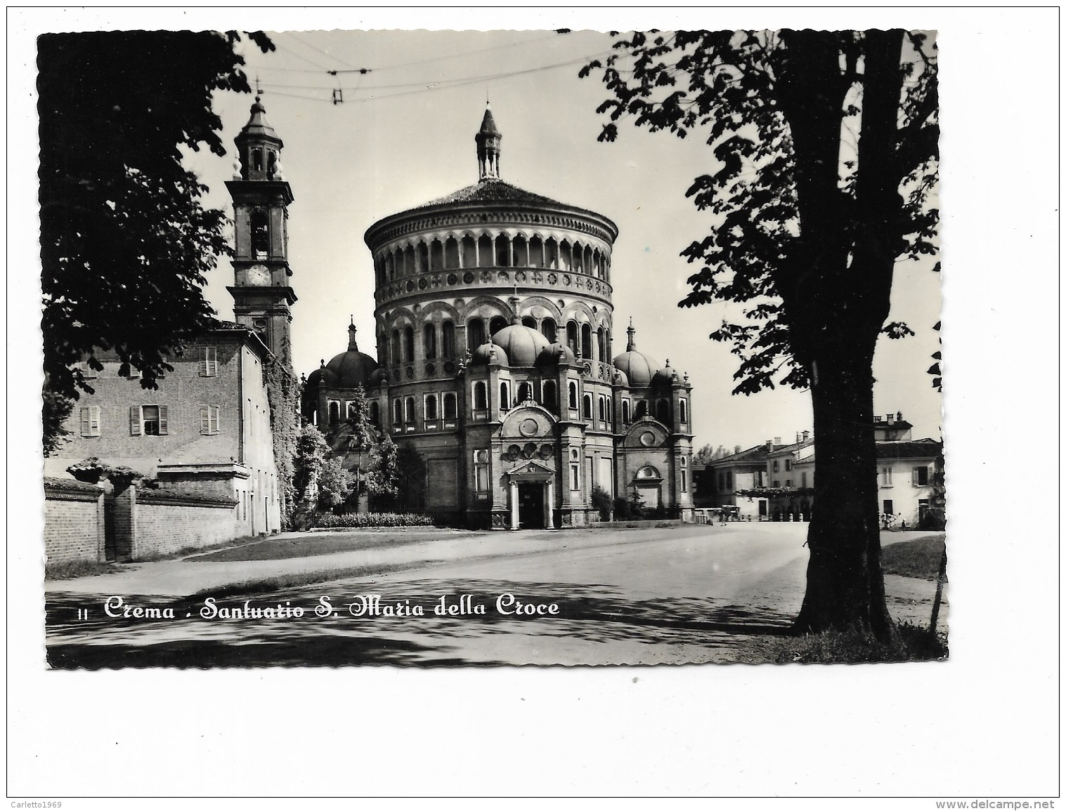 CREMA SANTUARIO S.MARIA DELLA CROCE  VIAGGIATA FG - Cremona