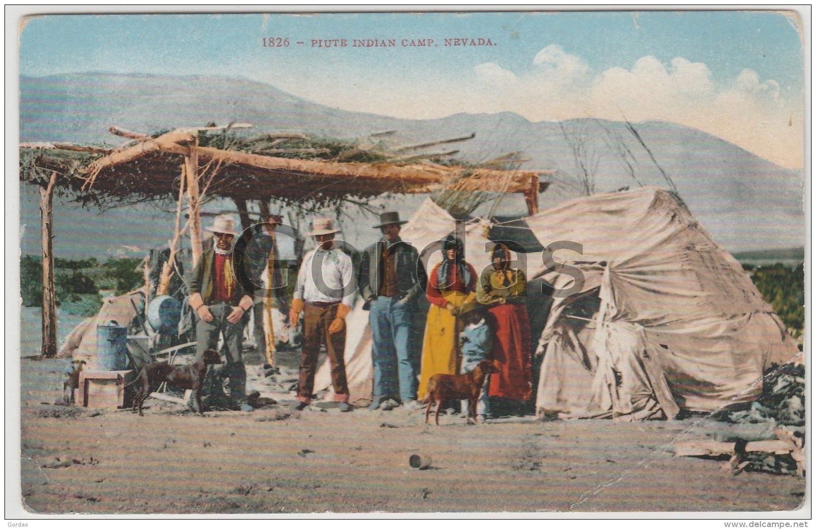 US - Nevada - Piute Indian Camp - Amerika