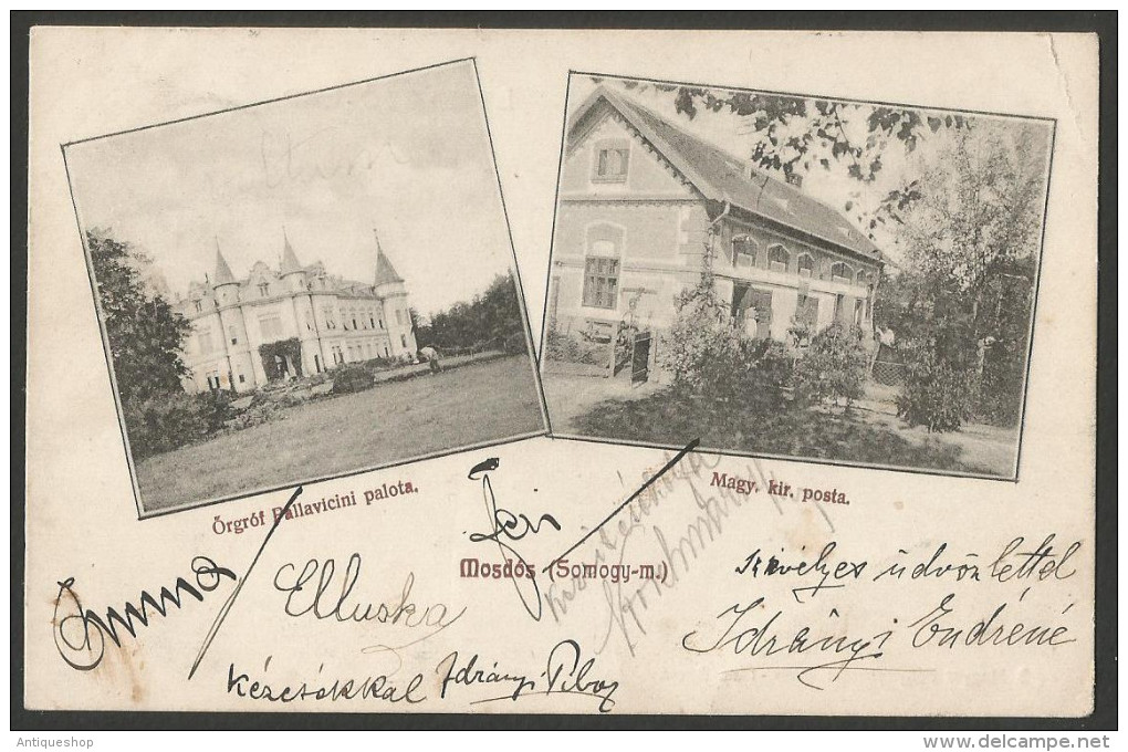 Hungary-----Mosdos-----old Postcard - Ungheria