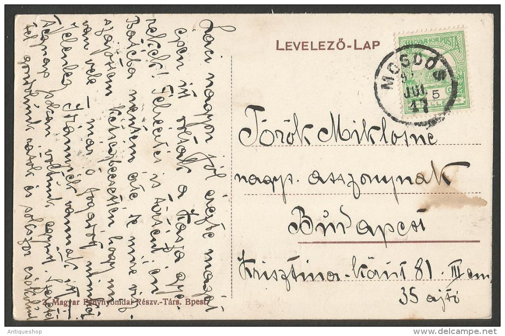 Hungary-----Mosdos-----old Postcard - Ungheria