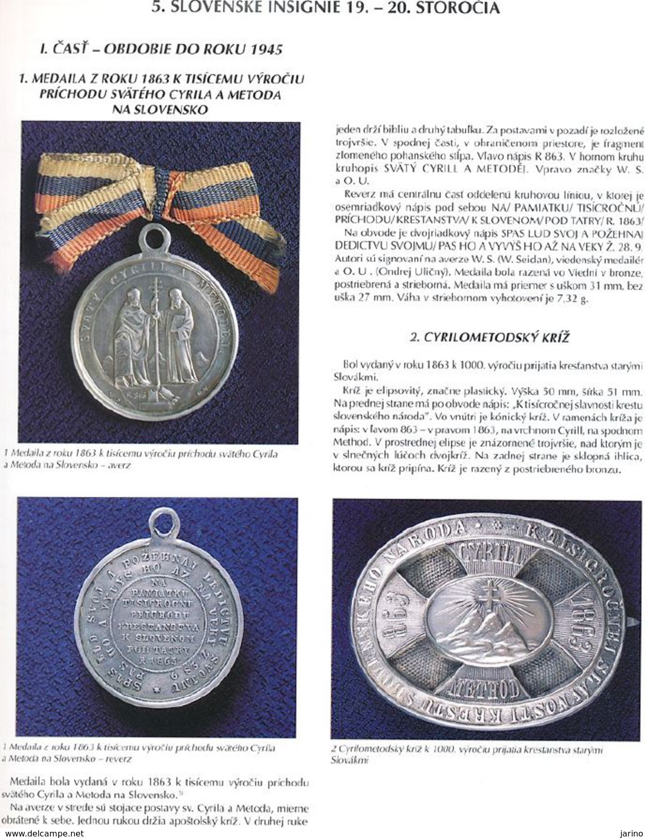 Slovak Council, Decorations And Badges Of Honor,119 Pages Sur DVD,Inhalt Slowakisch,Deutsch, Englisch Senden Auf Anfrage - Other & Unclassified