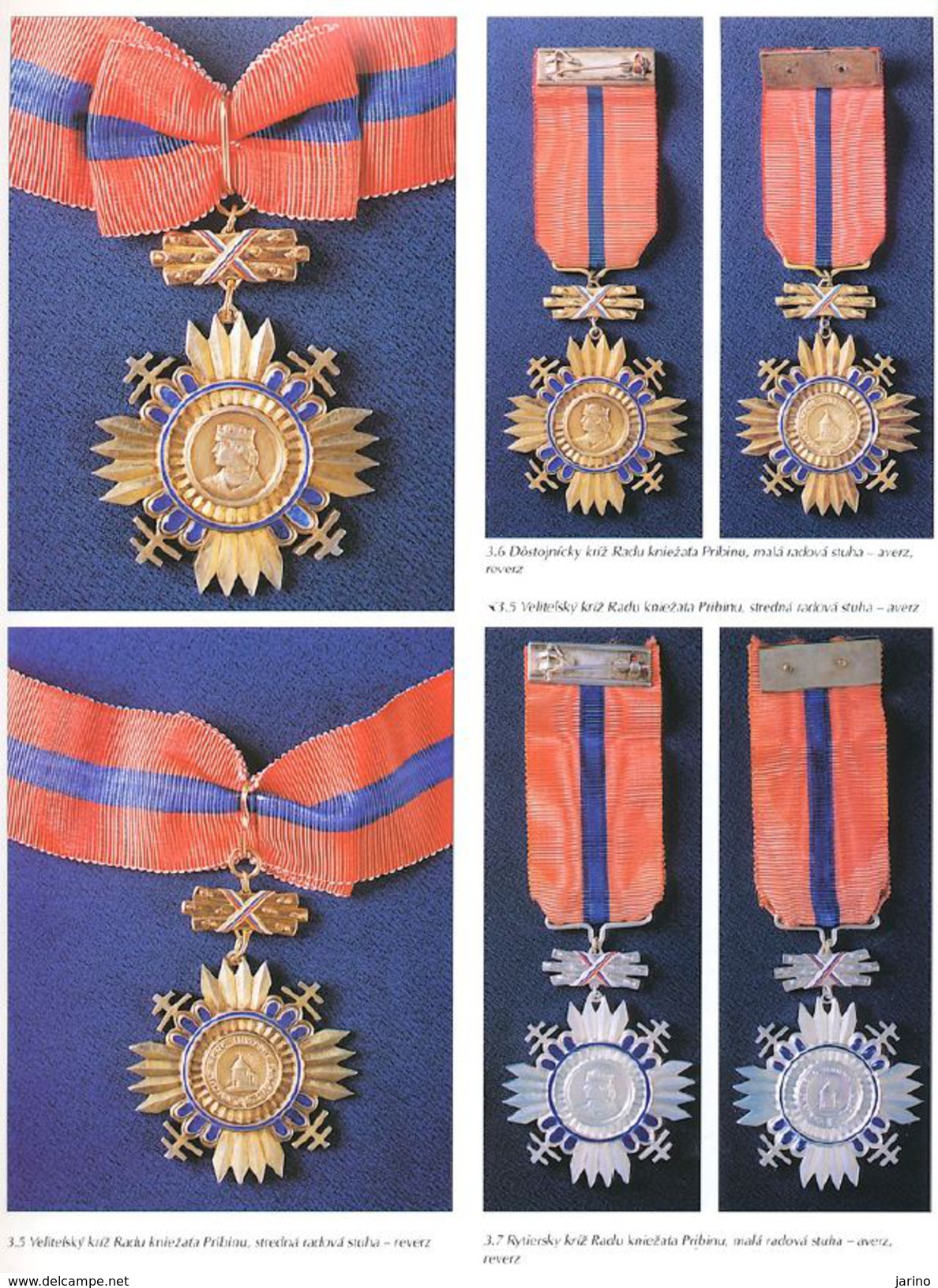 Slovak Council, Decorations And Badges Of Honor,119 Pages Sur DVD,Inhalt Slowakisch,Deutsch, Englisch Senden Auf Anfrage - Other & Unclassified