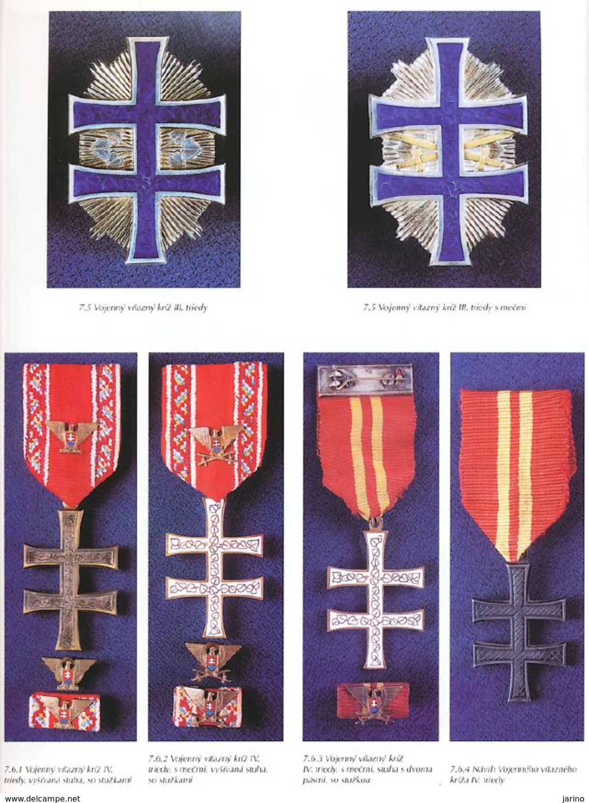 Slovak Council, decorations and badges of honor,119 pages sur DVD,Inhalt Slowakisch,Deutsch, Englisch Senden auf Anfrage