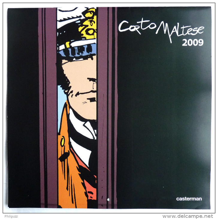 CALENDRIER CORTOMALTESE PRATT - CASTERMAN 2009 TTBE - Agendas & Calendarios