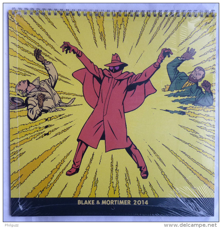 CALENDRIER BLAKE ET MORTIMER - CASTERMAN 2014 Neuf - Agendas & Calendarios