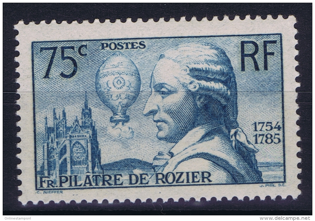 France: Yv Nr  313  MNH/**/postfrisch/neuf Sans Charniere  1936 - Unused Stamps
