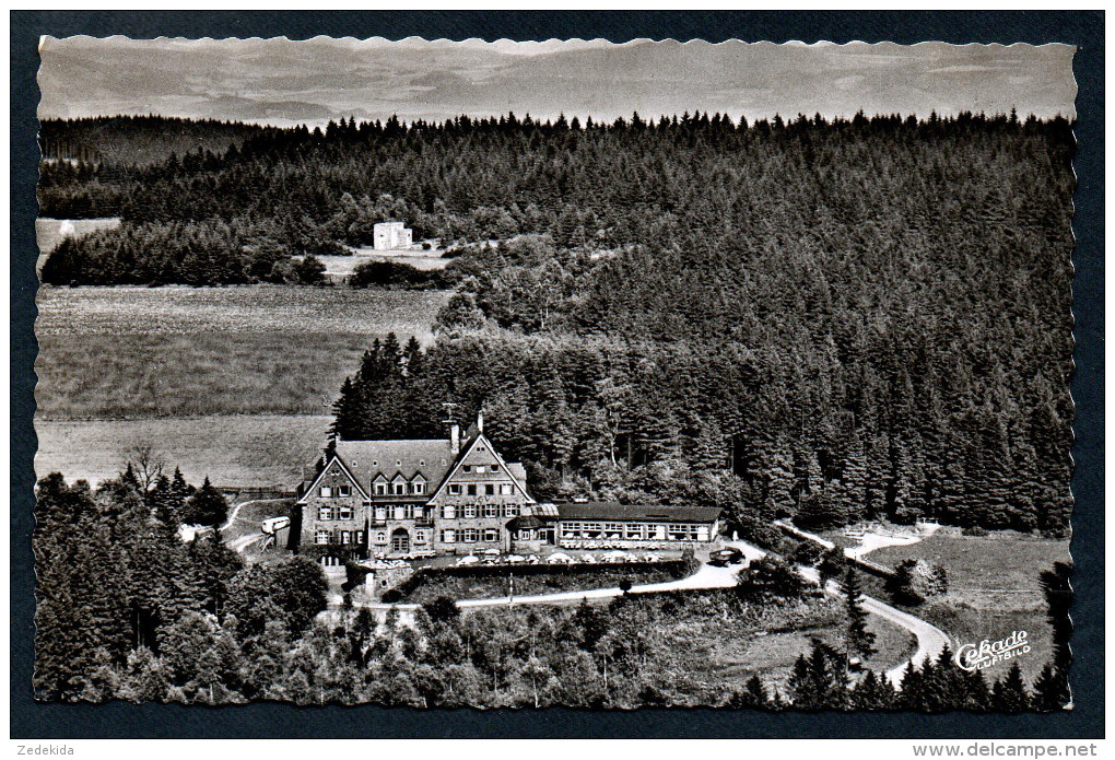 7374 - Alte Ansichtskarte - Kohlberghaus - Gaststätte Restaurant Bei Dahle Altena - Landpost Landpoststempel - 1958 - Altena