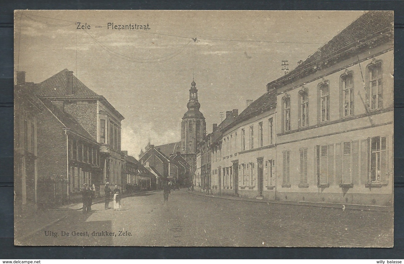 +++ CPA - ZELE - Plezantstraat  // - Zele