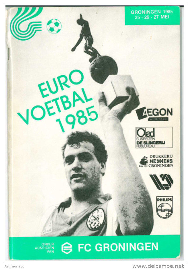 Programme Football 1985 Youth Tournament: FC Groningen, DDR, Celtic Glasgow, Nederlands Elftal, Olympiakos, Feyenoord - Boeken