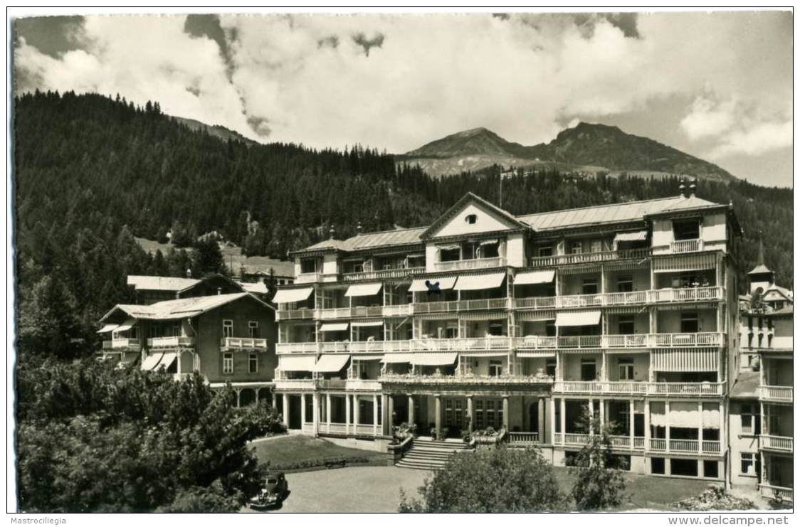 SVIZZERA  SUISSE  GR  DAVOS-PLATZ  Parksanatorium Mit Schiahorn - Davos