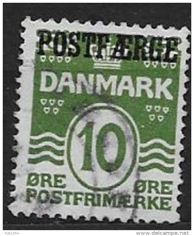 Danemark 1921 N° 149A Surchargé Postfaerge Oblitéré - Gebraucht