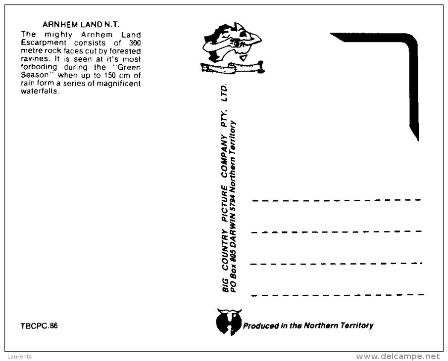 (PF 505) Australia - NT - Arnheim Land Falls - Kakadu