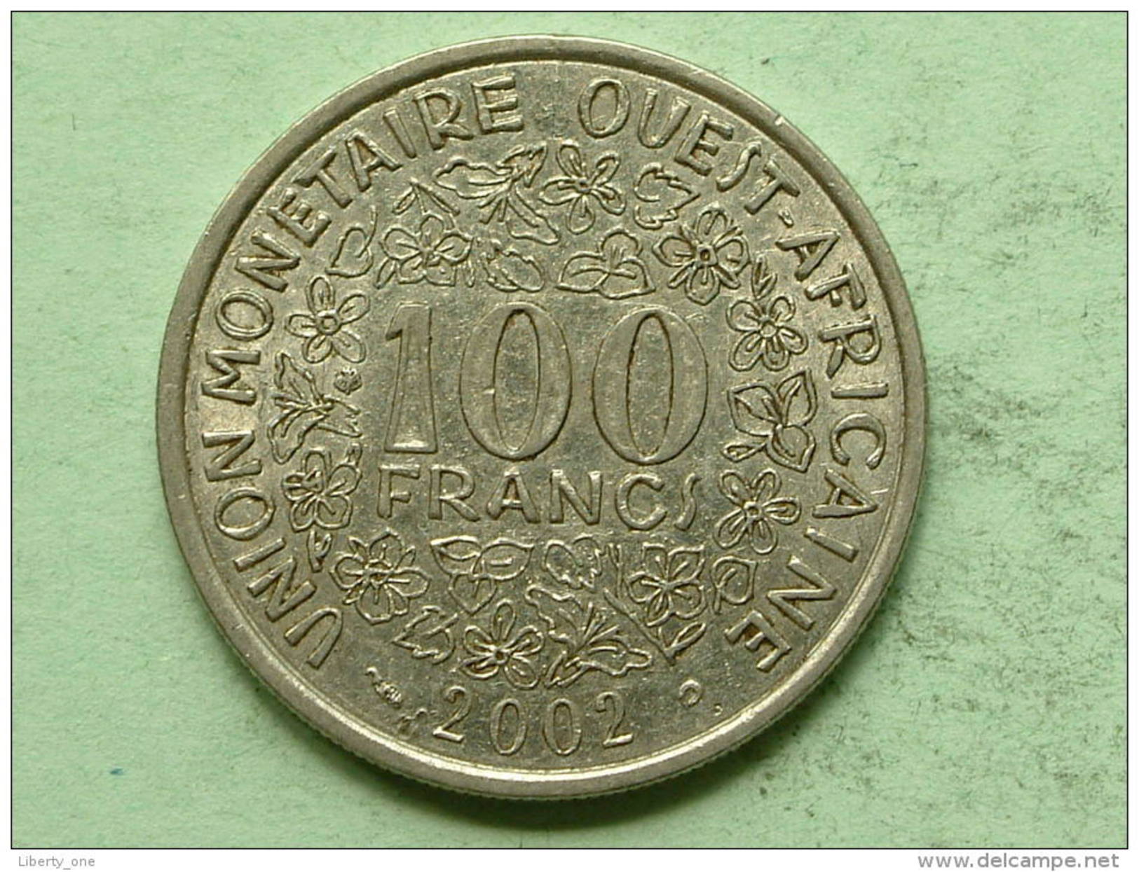 2002 - 100 FRANCS / AFRIQUE DE L´OUEST / KM 4 ( Uncleaned Coin / For Grade, Please See Photo ) !! - Autres – Afrique