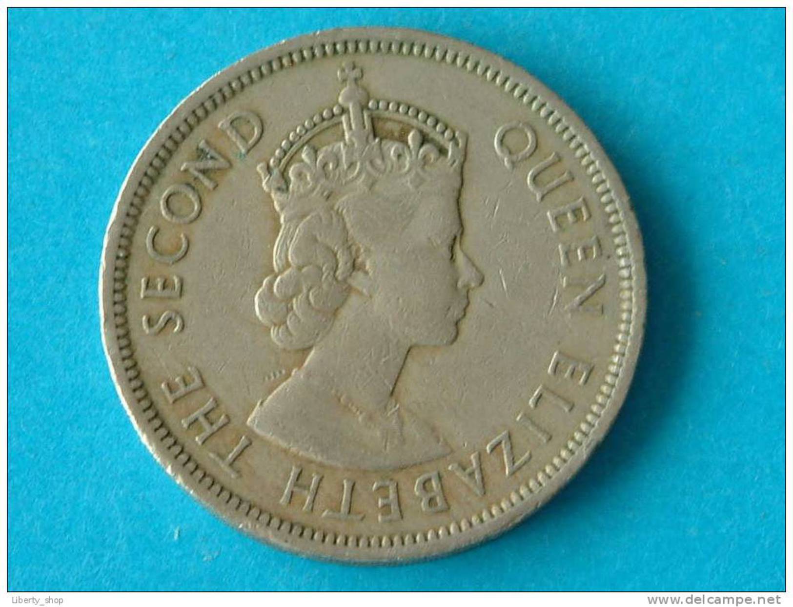 1960 - 1 DOLLAR / KM 31.1 - 31.2 (?) ( For Grade, Please See Photo ) !! - Hongkong