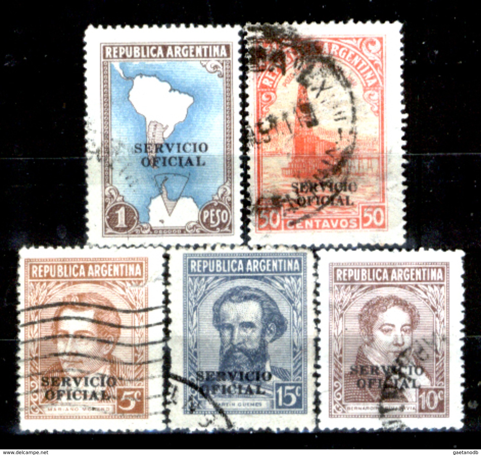 Argentina-00238 - Francobolli Di Servizio - Privi Di Difetti Occulti - - Oficiales