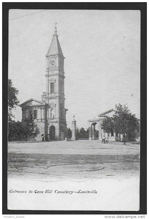 LOUISVILLE - Entrance To Gave Hill Cemetery - Louisville